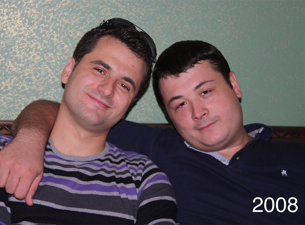 Domainsbot founders, Daniel and Emiliano Pasqualetti in 2008.