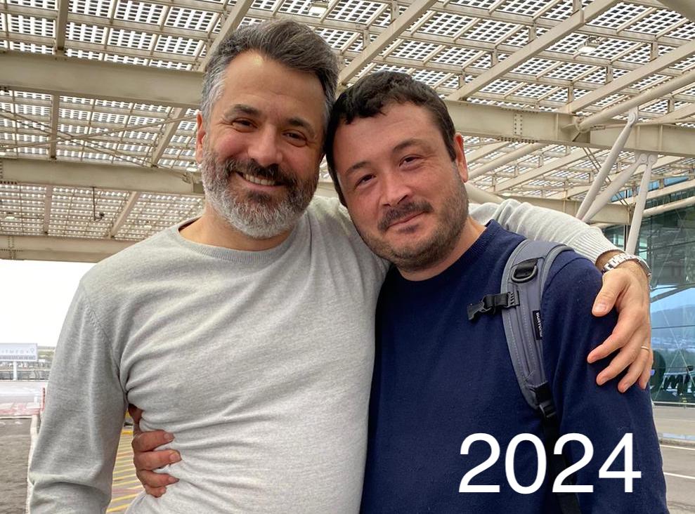 Domainsbot founders, Daniel and Emiliano Pasqualetti in 2024.